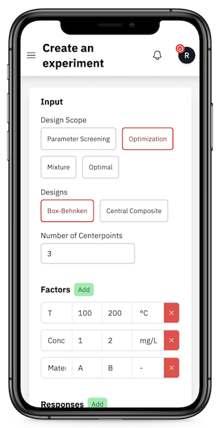 Visualization of the desice.io appliation on a smart phone
